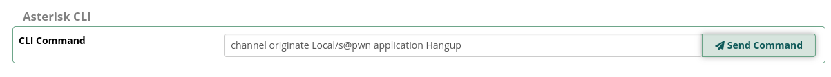 asterisk cli command